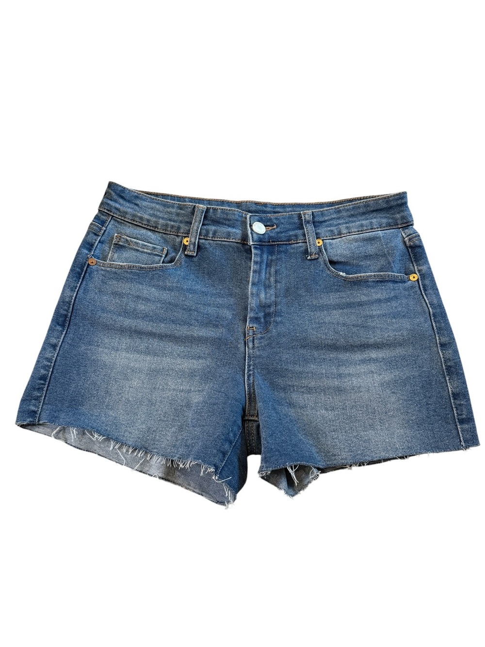 [BLANKNYC] size 28 Distressed Blue Denim Cutoff Shorts